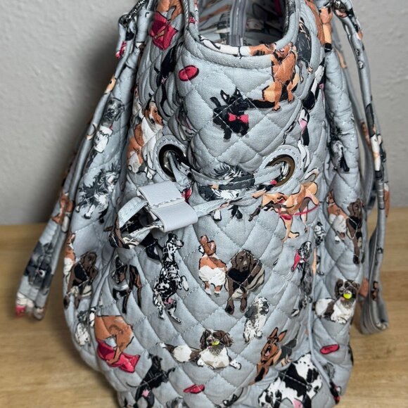 Vera Bradley Glenna Satchel in Best in Show NWT! Dogs! - Picture 8 of 13